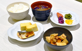 朝食バイキング一例(和食)
